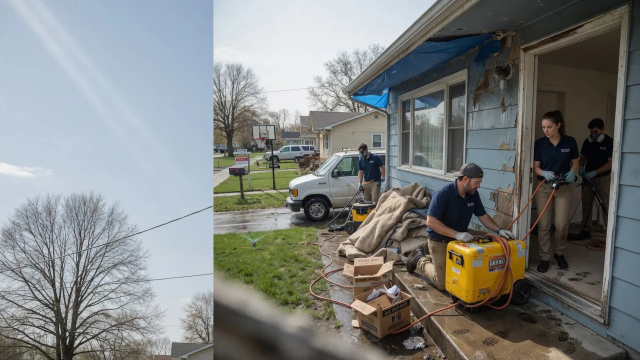 Basement Flood Cleanup in Columbia, SD near me